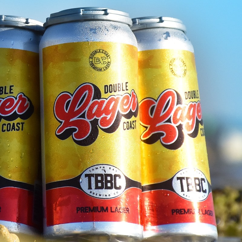 Double Coast Lager Premium Lager | Tampa Bay Brewing Company
