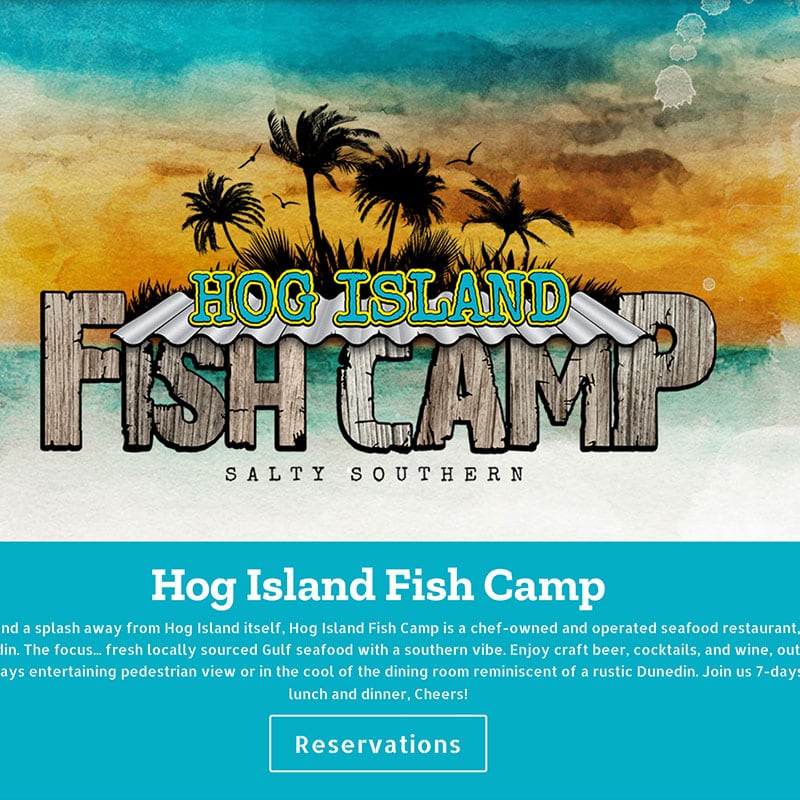 Hog Island Fish Camp Website